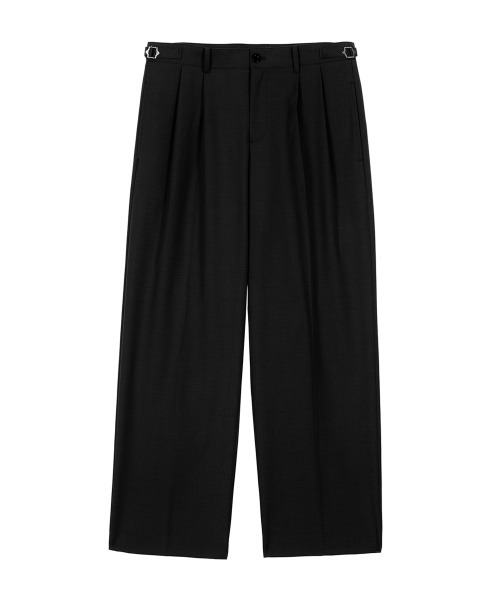 IHDO(アヒドゥ)の「テーラード エア サマー アジャスト スラックス_ブラック(スラックス・メンズ・その他・MEDIUM/LARGE)」の6枚目の写真