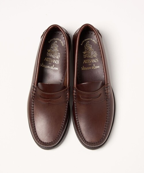 Steven Alan(スティーブンアラン)の「<ARTESANOS × Steven Alan>COIN LOAFERS/ローファー(ローファー・レディース・ダークブラウン/ブラック・38/37/39/36)」の11枚目の写真