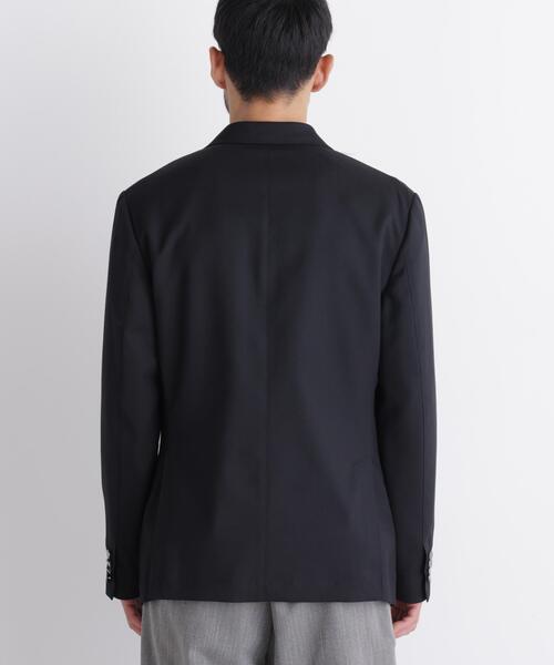 NANO universe(ナノユニバース)の「「DamerinoJacket」TWオールシーズンドビーダブルブレストブレザー(テーラードジャケット・メンズ・ブラック/ネイビー・M/L/S)」の3枚目の写真