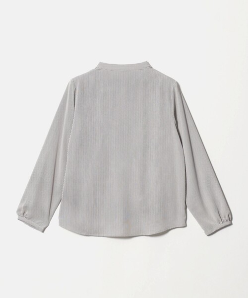 A DAY IN THE LIFE UNITED ARROWS(アデイインザライフユナイテッドアローズ)の「フロントラッフル クルーネックブラウス <A DAY IN THE LIFE>(シャツ/ブラウス・レディース・ライトピンク/ナチュラル/ダークブラウン/ホワイト・FREE)」の5枚目の写真
