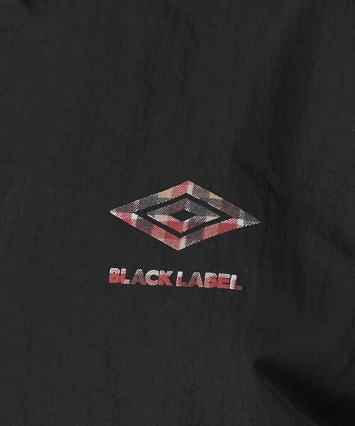BLACK LABEL CRESTBRIDGE(ブラックレーベル・クレストブリッジ)の「【WEB・一部店舗限定】【UMBRO】ワッシャーナイロンスタンドブルゾン(ブルゾン・メンズ・ブラック・XL/L/M)」の10枚目の写真