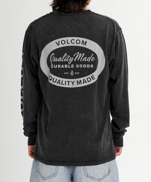 VOLCOM(ボルコム)の「VOLCOM メンズ MONTREY LS ロンT 【2026年秋冬モデル】/ボルコム袖プリントバックプリント長袖ロンT(Tシャツ/カットソー・メンズ・ブルー系その他/グリーン/ホワイト・MEDIUM/LARGE/X-LARGE)」の3枚目の写真