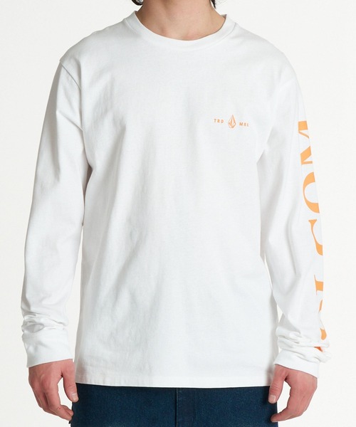 VOLCOM(ボルコム)の「VOLCOM メンズ MONTREY LS ロンT 【2026年秋冬モデル】/ボルコム袖プリントバックプリント長袖ロンT(Tシャツ/カットソー・メンズ・ブルー系その他/グリーン/ホワイト・MEDIUM/LARGE/X-LARGE)」の6枚目の写真