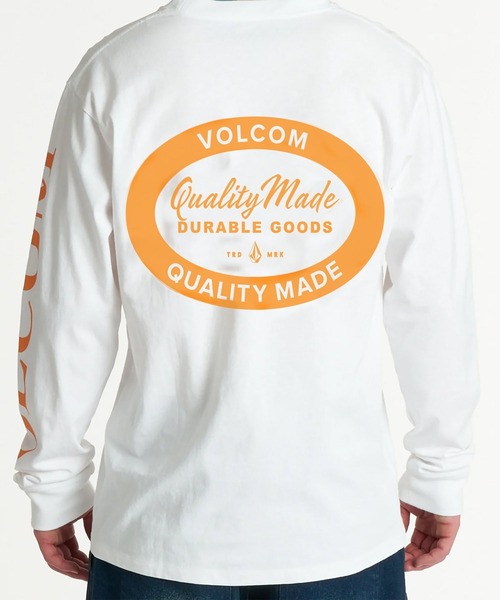 VOLCOM(ボルコム)の「VOLCOM メンズ MONTREY LS ロンT 【2026年秋冬モデル】/ボルコム袖プリントバックプリント長袖ロンT(Tシャツ/カットソー・メンズ・ブルー系その他/グリーン/ホワイト・MEDIUM/LARGE/X-LARGE)」の7枚目の写真