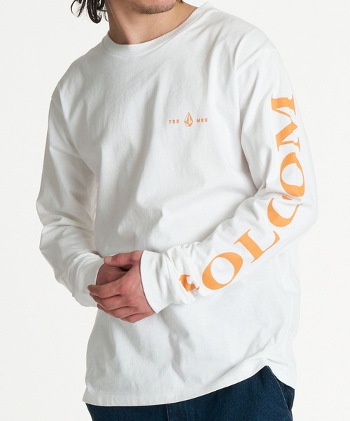 VOLCOM(ボルコム)の「VOLCOM メンズ MONTREY LS ロンT 【2026年秋冬モデル】/ボルコム袖プリントバックプリント長袖ロンT(Tシャツ/カットソー・メンズ・ブルー系その他/グリーン/ホワイト・MEDIUM/LARGE/X-LARGE)」の8枚目の写真