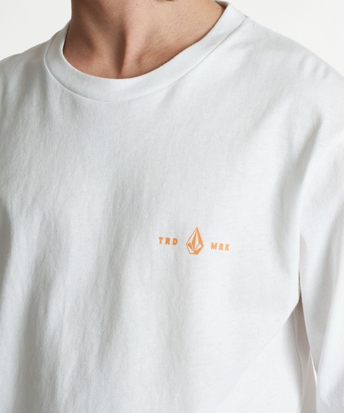 VOLCOM(ボルコム)の「VOLCOM メンズ MONTREY LS ロンT 【2026年秋冬モデル】/ボルコム袖プリントバックプリント長袖ロンT(Tシャツ/カットソー・メンズ・ブルー系その他/グリーン/ホワイト・MEDIUM/LARGE/X-LARGE)」の9枚目の写真