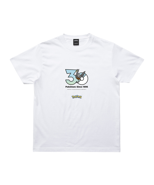 ZOZOSPOT(ゾゾスポット)の「Pokemon 30th Anniversary 1025 T-shirt 「ケンホロウ(メスのすがた)」(Tシャツ/カットソー・レディース・ホワイト・SMALL/MEDIUM/LARGE/X-LARGE/XX-LARGE/XXX-LARGE/100cm/110cm/120cm/130cm/140cm/150cm/160cm)」の1枚目の写真