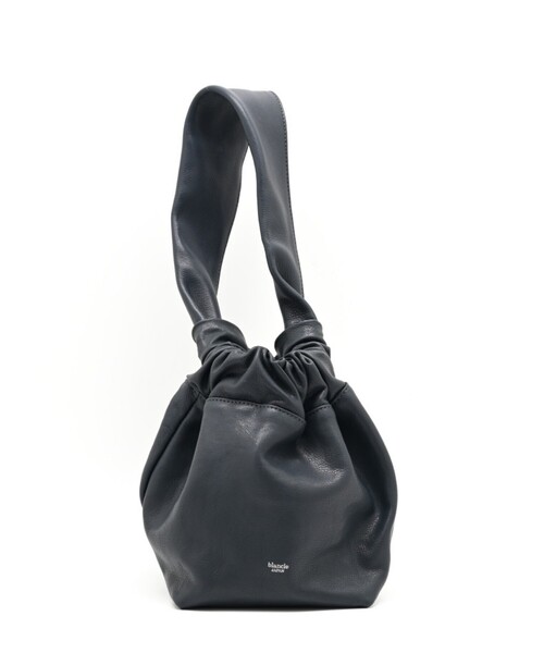 blancle(ブランクレ)の「【blancle/ブランクレ】ミニワンハンドルバッグ/LIGHT LEATHER MINI ONE HANDLE BAG/bc1380/レザー/バッグ(ハンドバッグ・レディース・ネイビー/グレイッシュベージュ・フリー)」の1枚目の写真