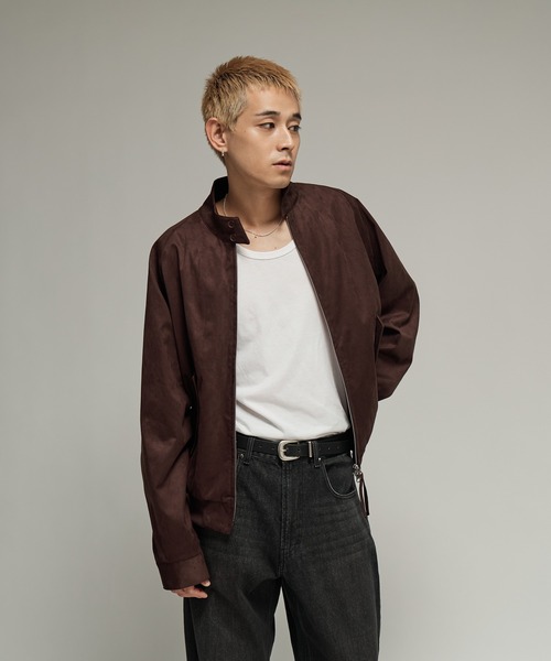 SINSS(シンス)の「Compact swing top / コンパクトスウィングトップ(ブルゾン・メンズ・サンドベージュ/ダークブラウン/ダークブラック/ブラウン/ブラック・LARGE/MEDIUM/SMALL/X-SMALL)」の7枚目の写真