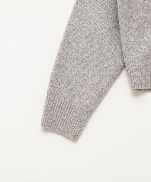 NOLLEY’S(ノーリーズ)の「【TORRAZZO DONNA/トラッゾドンナ】【林(mayumi_nol)別注】ビジューカーディガン(カーディガン/ボレロ・レディース・イエロー/チャコールグレー/オフホワイト・38)」の9枚目の写真
