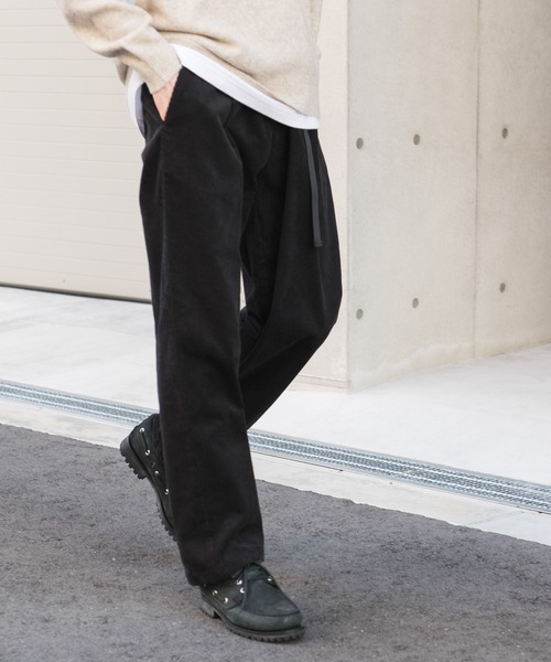 URBAN RESEARCH DOORS（アーバンリサーチドアーズ）の「ウェビングベルトコーデュロイトラウザー（その他パンツ・メンズ・オレンジ/モカ/チャコールグレー・LARGE/MEDIUM/SMALL）」の18枚目の写真