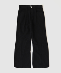 JIEDA / ジエダ ENGINEERED DRAPING FLARE DENIM PANTS