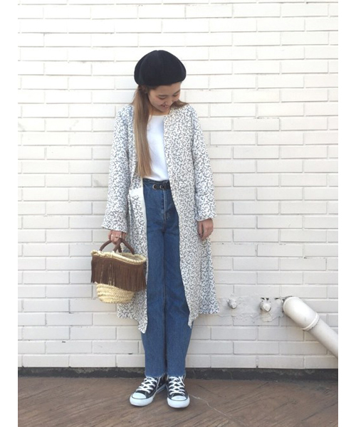 Kastane（カスタネ）の「カシュクールOP（ワンピース・レディース・ブルー/ブラウン/オフホワイト・FREE）」の2枚目の写真