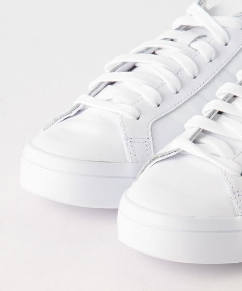 adidas（アディダス）の「adidas COURTVANTAGE（スニーカー・レディース・ホワイト・24.5cm/24cm/23cm/23.5cm）」の7枚目の写真