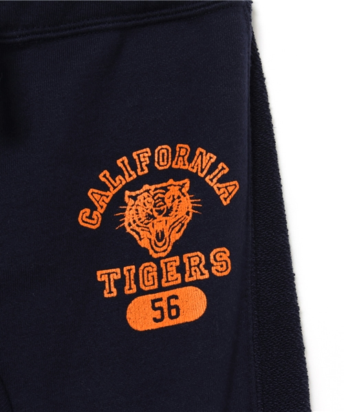 RODEO CROWNS WIDE BOWL（ロデオクラウンズワイドボウル）の「CAL TIGERS スウェット パンツ（その他パンツ・キッズ・グレー×ホワイト/ネイビー・SMALL/LARGE/MEDIUM/X-SMALL）」の6枚目の写真