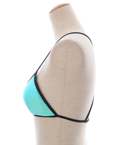 Luz Llena (philter)（ラズレナ　フィルター）の「[単品]選べる2タイプ[無地orエスニック]三角ビキニブラトップ/水着（水着・レディース・ブラック/その他/ミント/ホワイト/ピンク・LARGE/SMALL/MEDIUM）」の9枚目の写真