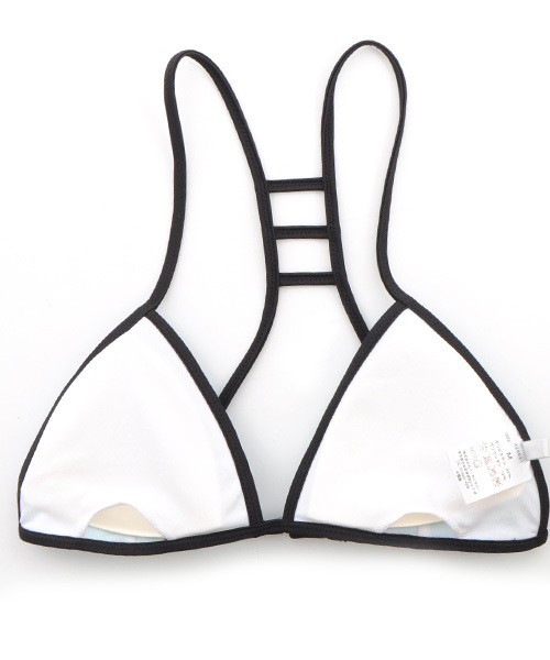 Luz Llena (philter)（ラズレナ　フィルター）の「[単品]選べる2タイプ[無地orエスニック]三角ビキニブラトップ/水着（水着・レディース・ブラック/その他/ミント/ホワイト/ピンク・LARGE/SMALL/MEDIUM）」の15枚目の写真