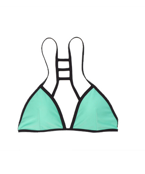 Luz Llena (philter)（ラズレナ　フィルター）の「[単品]選べる2タイプ[無地orエスニック]三角ビキニブラトップ/水着（水着・レディース・ブラック/その他/ミント/ホワイト/ピンク・LARGE/SMALL/MEDIUM）」の18枚目の写真