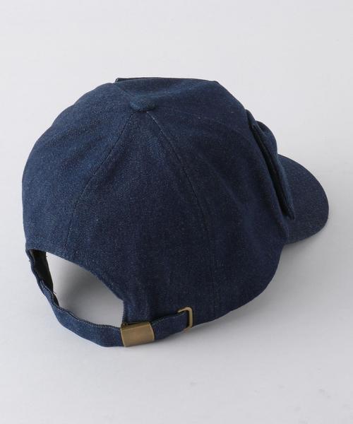 Another Edition（アナザーエディション）の「リボンデニムキャップ/AEBFC RBN DNM CAP（キャップ・レディース・ライトブルー/ネイビー・FREE）」の7枚目の写真