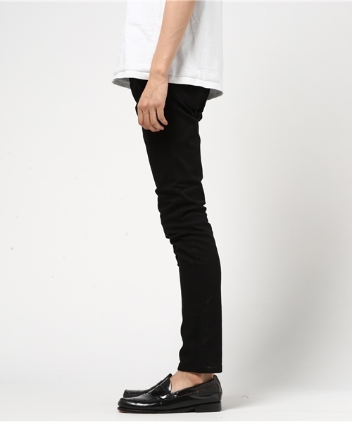 【RESDENIM】スリムフィットテーパードスキニーデニムパンツ 【RESDENIM】スリムフィットテーパードスキニーデニムパンツ