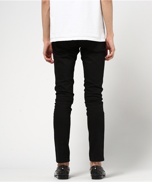 ROOPTOKYO（ループトウキョウ）の「【RESDENIM】スリムフィットテーパードスキニーデニムパンツ（デニムパンツ・メンズ・ブラック・34inch/30inch/28inch/32inch/33inch/31inch/38inch/29inch）」の3枚目の写真