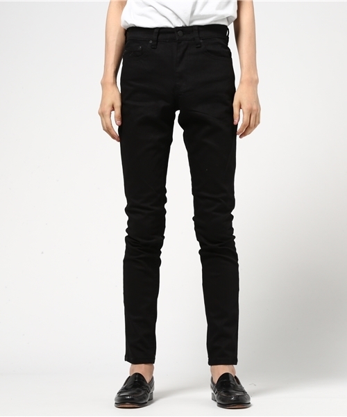 ROOPTOKYO（ループトウキョウ）の「【RESDENIM】スリムフィットテーパードスキニーデニムパンツ（デニムパンツ・メンズ・ブラック・34inch/30inch/28inch/32inch/33inch/31inch/38inch/29inch）」の4枚目の写真