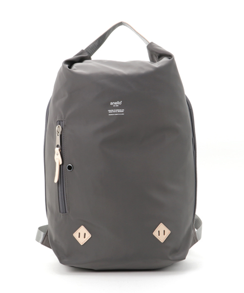 anello(アネロ)の「【anello】アネロ 高密度ナイロン風リュック 大 (バックパック/リュック・レディース・グレー/ネイビー/ブラック/オリーブ/レッド・ONE SIZE)」の3枚目の写真