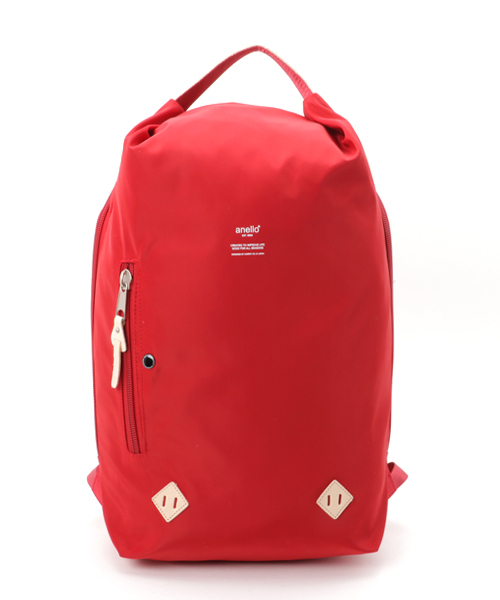 anello(アネロ)の「【anello】アネロ 高密度ナイロン風リュック 大 (バックパック/リュック・レディース・グレー/ネイビー/ブラック/オリーブ/レッド・ONE SIZE)」の1枚目の写真