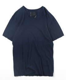 HIGH TWIST JERSEY STITCH U NECK SHORT SLEEVE