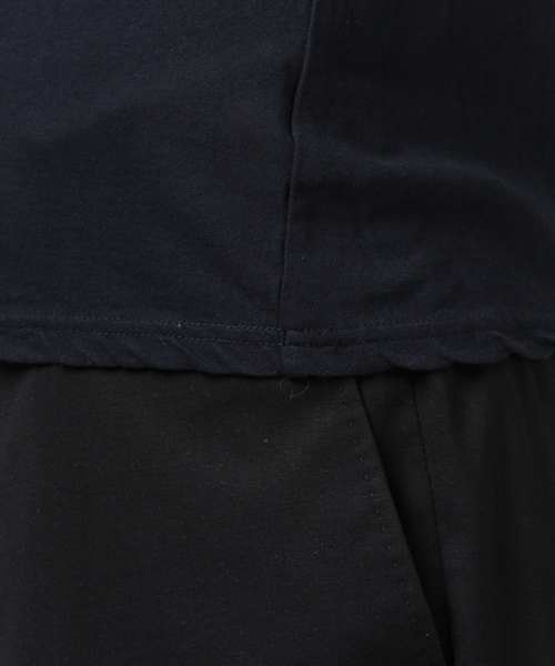 OURET（オーレット）の「HIGH TWIST JERSEY STITCH U NECK SHORT SLEEVE（Tシャツ/カットソー・メンズ・グレー系その他/ネイビー/ホワイト系その他・2/1/3）」の8枚目の写真
