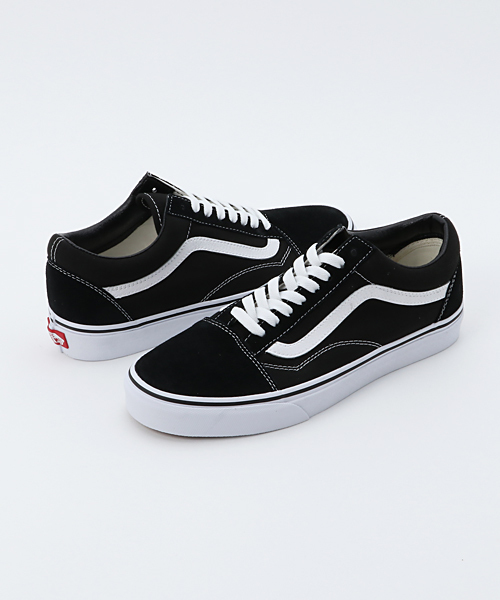 VANS(バンズ)の「VANS: オールドスクール/OLD SKOOL(スニーカー・メンズ・ブラック・9/11/8/10)」の1枚目の写真