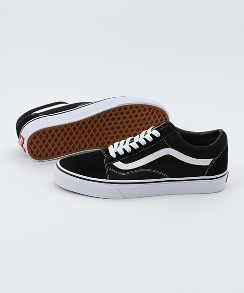 VANS(バンズ)の「VANS: オールドスクール/OLD SKOOL(スニーカー・メンズ・ブラック・9/11/8/10)」の2枚目の写真