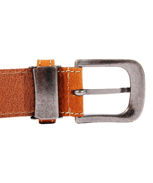 ８(eight)（エイト）の「ステッチ入り レザーベルト （ベルト・メンズ・キャメル/ブラウン/ブラック・FREE）」の10枚目の写真