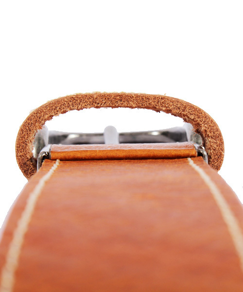 ８(eight)（エイト）の「ステッチ入り レザーベルト （ベルト・メンズ・キャメル/ブラウン/ブラック・FREE）」の12枚目の写真