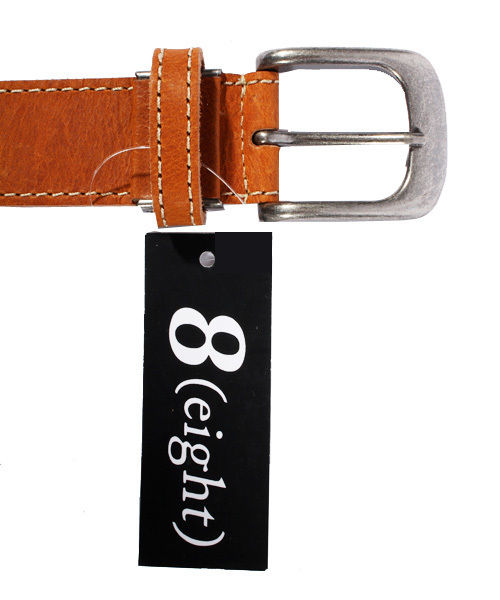 ８(eight)（エイト）の「ステッチ入り レザーベルト （ベルト・メンズ・キャメル/ブラウン/ブラック・FREE）」の18枚目の写真