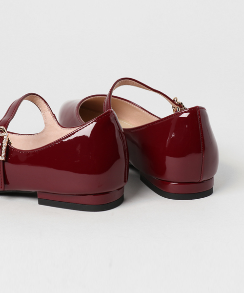 ORiental TRaffic（オリエンタルトラフィック）の「SPECIAL PRICE★ビジューバックルパンプス★7324（パンプス・レディース・ガンメタ/ブラック/レッド・L/LL/M/S/3L/SS）」の7枚目の写真