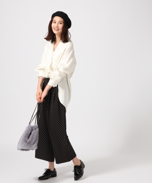 GLOBAL WORK(グローバルワーク)の「ドットワイドパンツ/770863(その他パンツ・レディース・その他・MEDIUM/SMALL)」の9枚目の写真