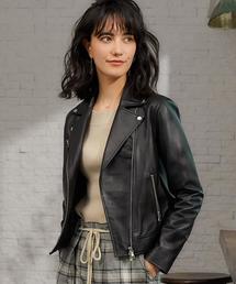 green label relaxing | ◆FM SHEEPレザー ライダースジャケット ◆(ライダースジャケット)