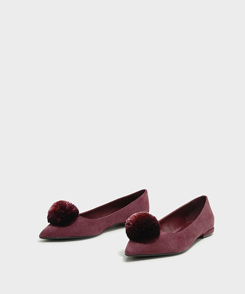 CHARLES & KEITH（チャールズ & キース）の「スエードフラットパンプス / SUEDE FLAT PUMPS（バレエシューズ・レディース・ブラック/グリーン/パープル・23cm/22.5cm/23.5cm/25cm/24.5cm）」の17枚目の写真