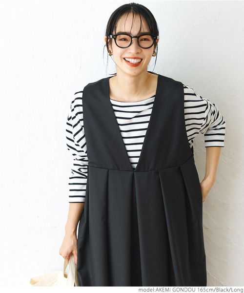 coca（coca）（コカ）の「＼新色登場／2wayウエストプリーツワンピース（ワンピース・レディース・ブラック/ベージュ/グレイッシュベージュ・ONE SIZE/SHORT/LONG）」の21枚目の写真