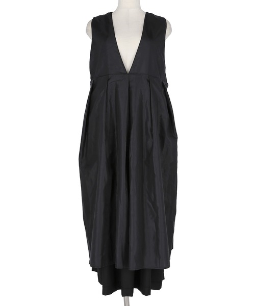 coca（coca）（コカ）の「＼新色登場／2wayウエストプリーツワンピース（ワンピース・レディース・ブラック/ベージュ/グレイッシュベージュ・ONE SIZE/SHORT/LONG）」の10枚目の写真