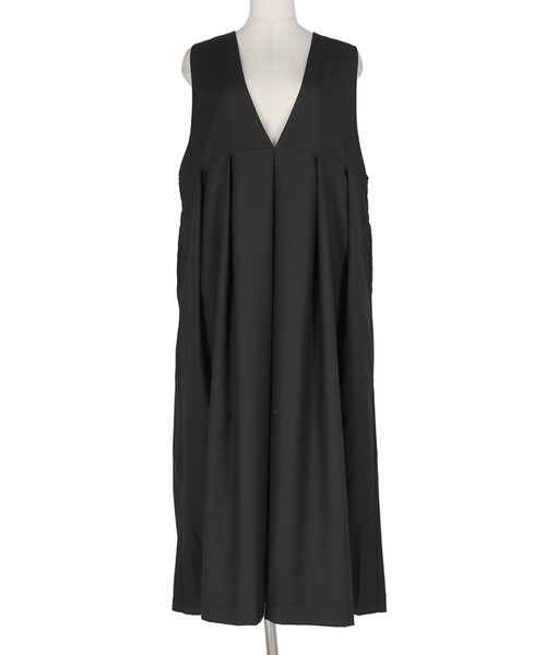 coca（coca）（コカ）の「＼新色登場／2wayウエストプリーツワンピース（ワンピース・レディース・ブラック/ベージュ/グレイッシュベージュ・ONE SIZE/SHORT/LONG）」の11枚目の写真