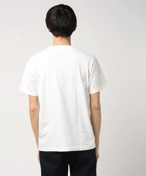 Champion（チャンピオン）の「【Champion/チャンピオン】メンズ ベーシック Tシャツ（Tシャツ/カットソー・メンズ・グレー/ネイビー/ホワイト/ブラック・MEDIUM/LARGE/X-LARGE/SMALL）」の5枚目の写真