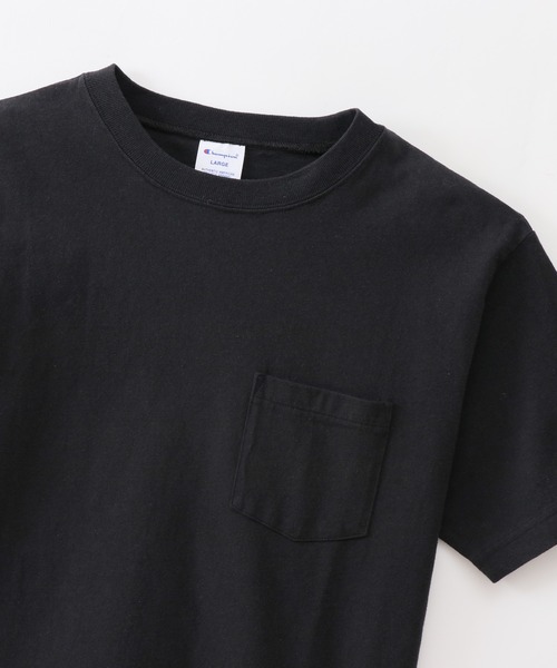 Champion（チャンピオン）の「【Champion/チャンピオン】メンズ ベーシック Tシャツ（Tシャツ/カットソー・メンズ・グレー/ネイビー/ホワイト/ブラック・MEDIUM/LARGE/X-LARGE/SMALL）」の19枚目の写真