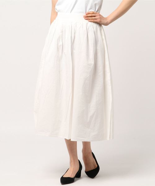 LBC(エルビーシー)の「60ローンふんわりギャザースカート (スカート・レディース・ホワイト/ブルー/その他27・MEDIUM/LARGE)」の7枚目の写真