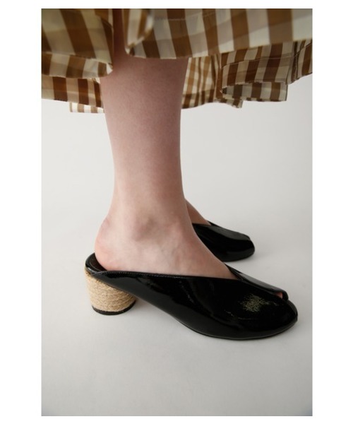 MOUSSY（マウジー）の「JUTE SOLE MULE（パンプス・レディース・ブラウン/ブラック/ホワイト・LARGE/MEDIUM/SMALL）」の16枚目の写真