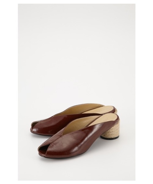 MOUSSY（マウジー）の「JUTE SOLE MULE（パンプス・レディース・ブラウン/ブラック/ホワイト・LARGE/MEDIUM/SMALL）」の15枚目の写真