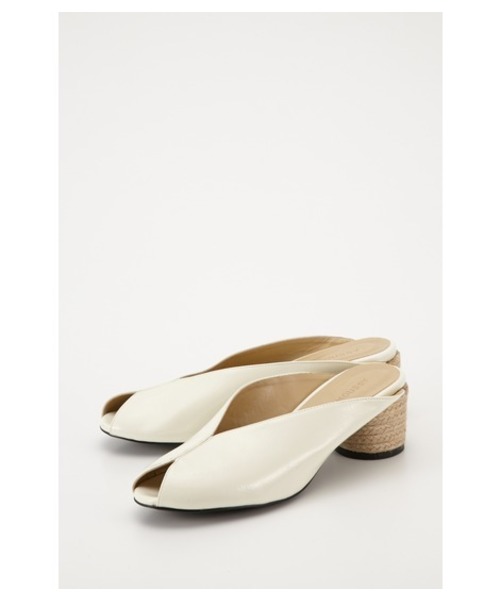 MOUSSY（マウジー）の「JUTE SOLE MULE（パンプス・レディース・ブラウン/ブラック/ホワイト・LARGE/MEDIUM/SMALL）」の9枚目の写真