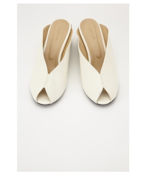 MOUSSY（マウジー）の「JUTE SOLE MULE（パンプス・レディース・ブラウン/ブラック/ホワイト・LARGE/MEDIUM/SMALL）」の8枚目の写真