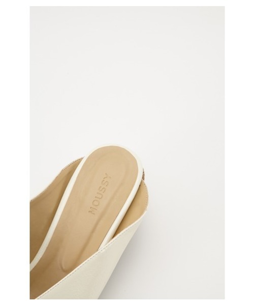 MOUSSY（マウジー）の「JUTE SOLE MULE（パンプス・レディース・ブラウン/ブラック/ホワイト・LARGE/MEDIUM/SMALL）」の5枚目の写真